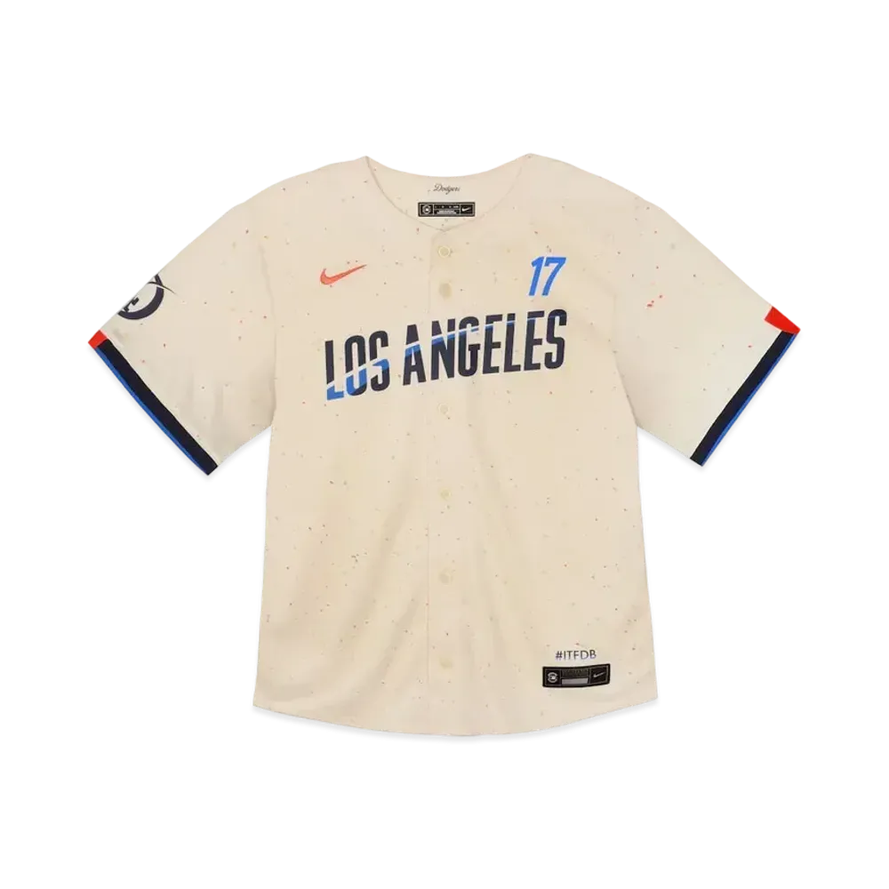 MLB x Nike Infant Los Angeles Dodgers Shohei Ohtani 2024 City Connect Limited Player Jersey "Cream "