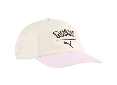 PUMA x Pokemon Dad Cap "Alpine Snow/Pearl Pink"
