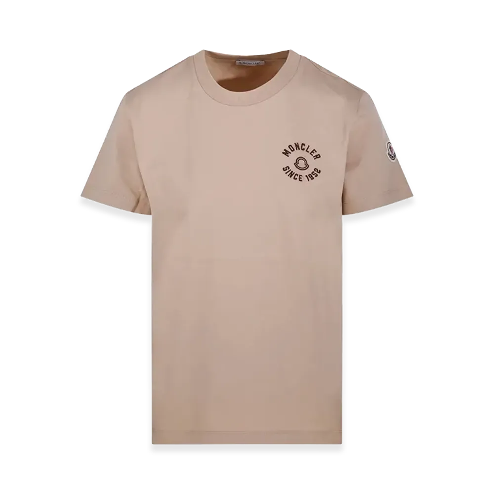 MONCLER Women's Logo T-Shirt "Pink"