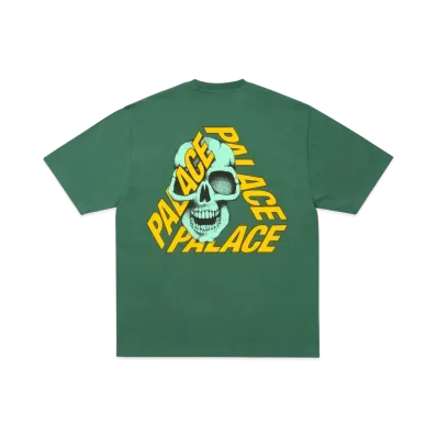 PALACE P3 Skull T-Shirt "Green"