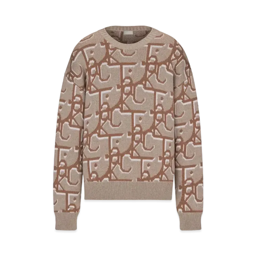 Dior x Cactus Jack Oversize Sweater "Brown"