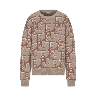 Dior x Cactus Jack Oversize Sweater "Brown"