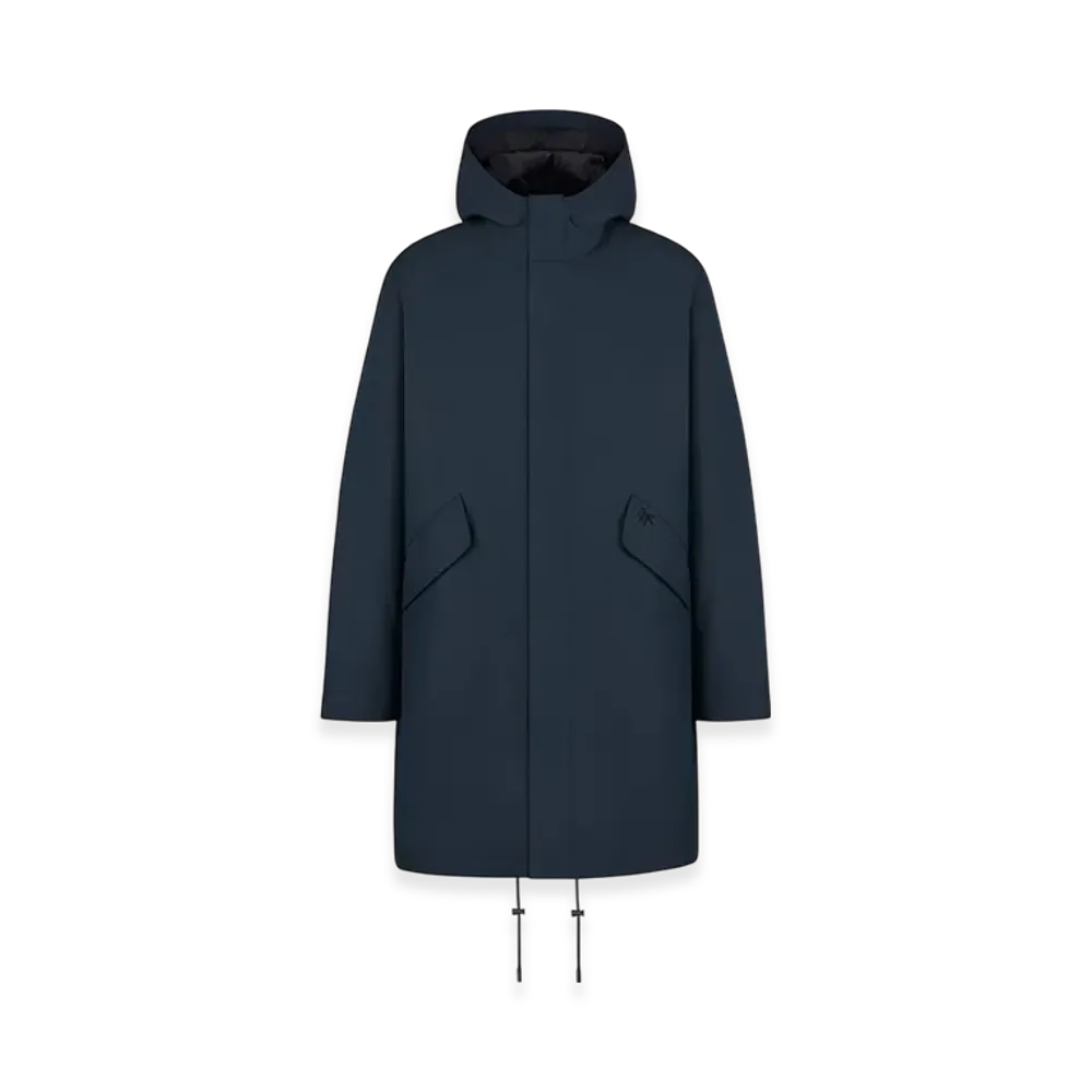 Dior x Shawn Hooded Parka Technical Canvas "Navy"