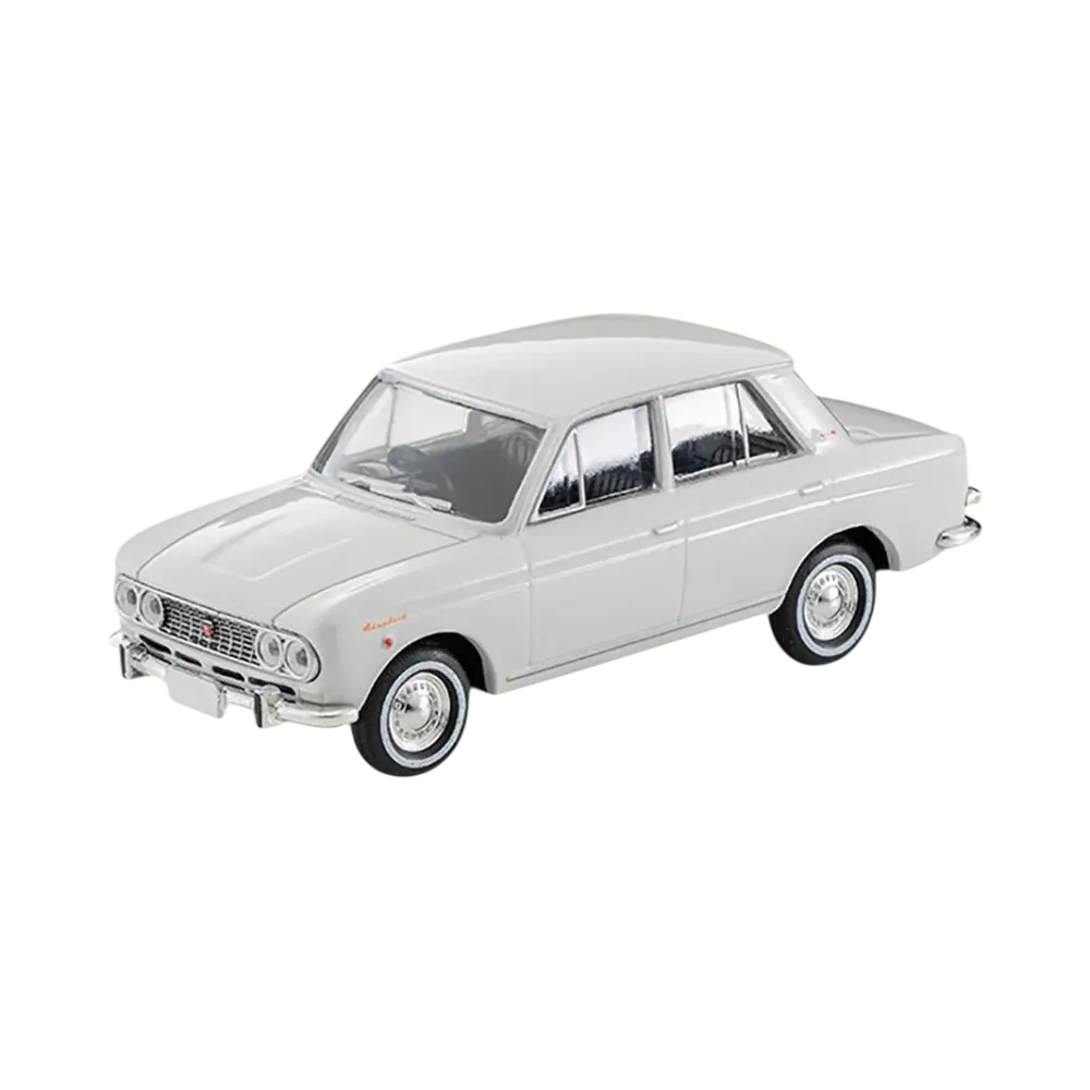 TOMYTEC "TOMICA LIMITED VINTAGE" 1/64 LV-205a Datsun Bluebird 4-Door 1600Sss (White) 65 Year Model