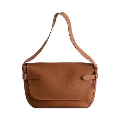 NICENESS The Hefner Postman Bag "Camel"