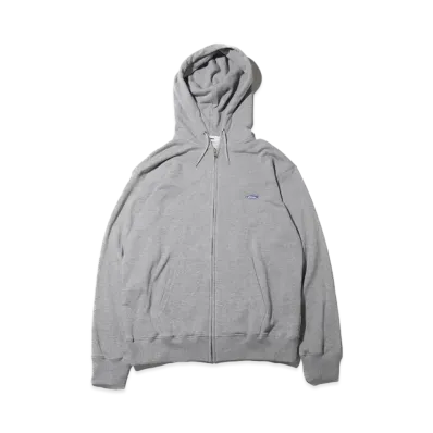 atmos Small Logo Zip Up Hooded Sweatshirt "Grey"