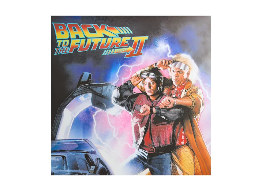 Kith x Back to the Future II Movie Poster Kith x Back to the Future II Movie Poster