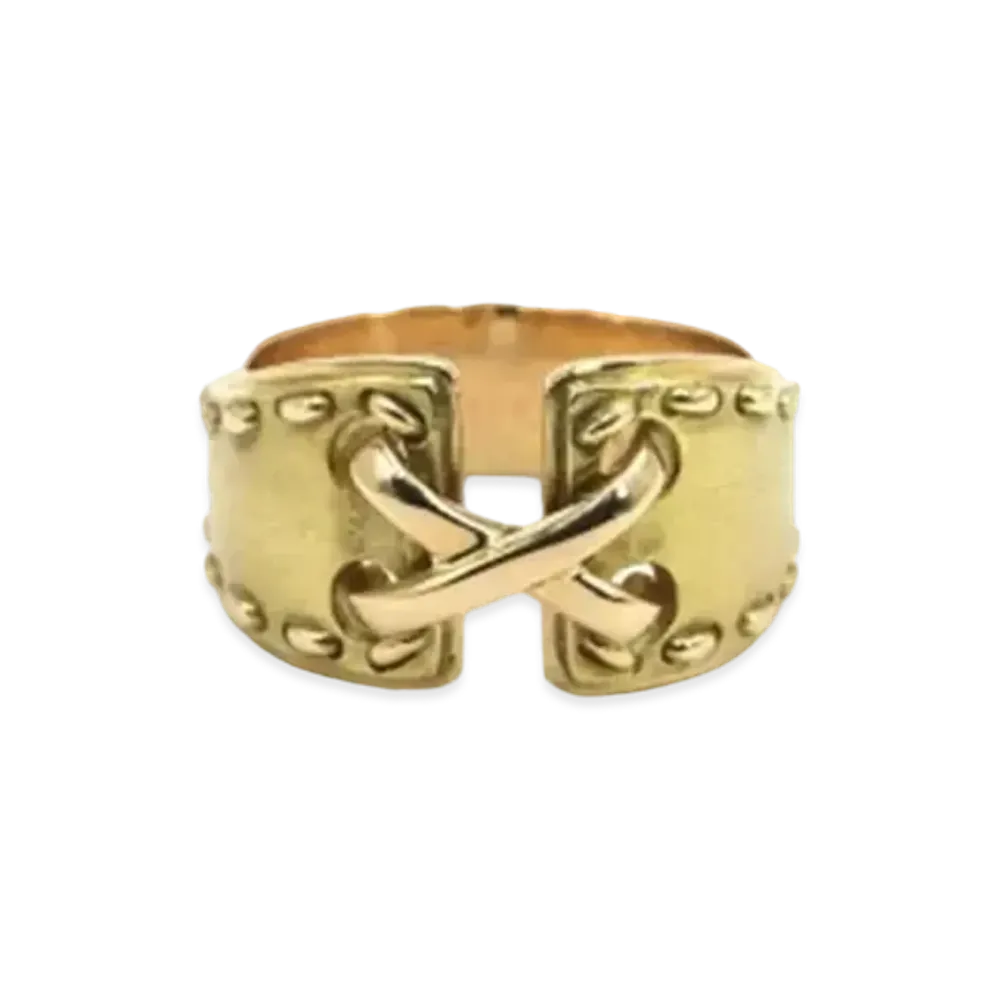 Hermes Mexico Ring "Yellow Gold"