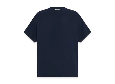 The Row Sato Cotton Top "Dark Blue"