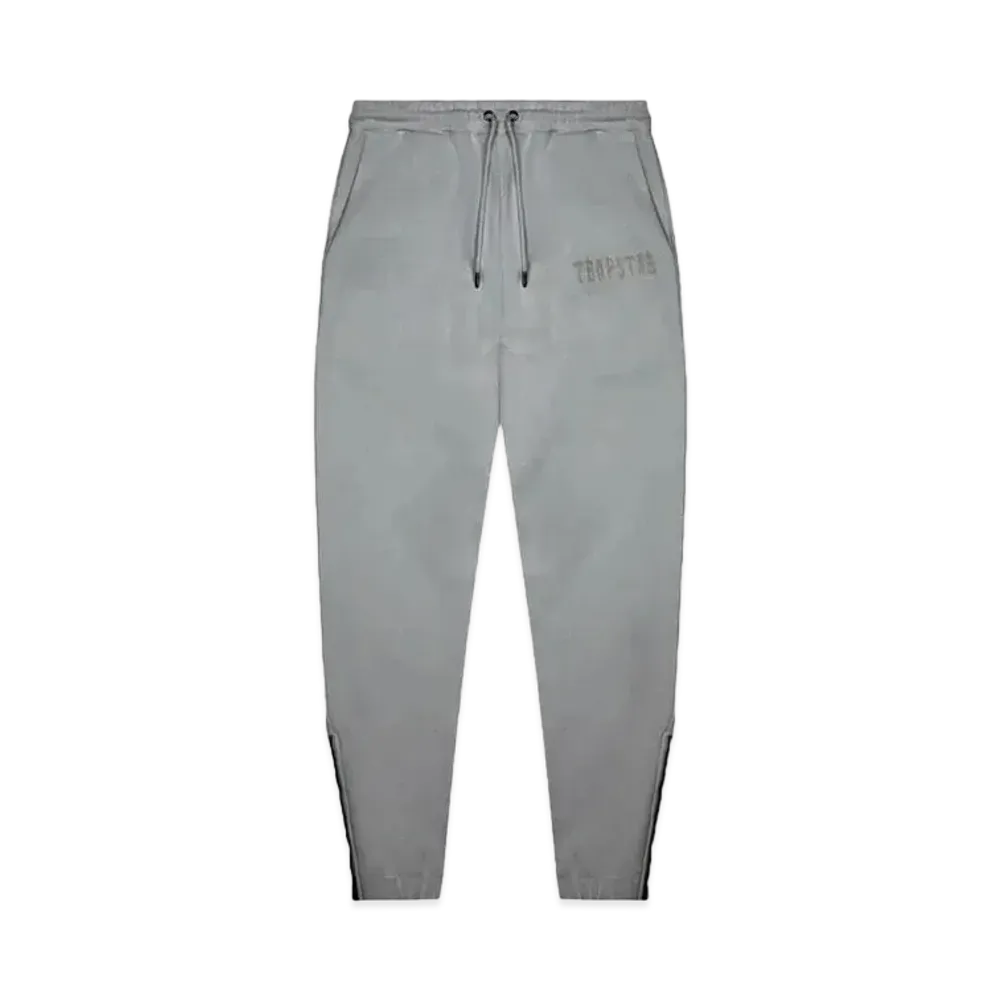 TRAPSTAR Chenille Decoded Jogger "Ice Grey"