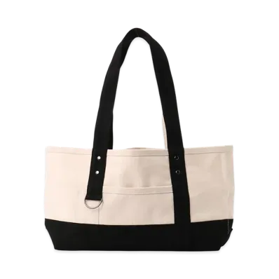 Y's Washer Canvas Big Tote Bag "Off White"