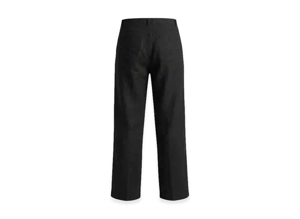 FEELS. Linen Straight Slacks 