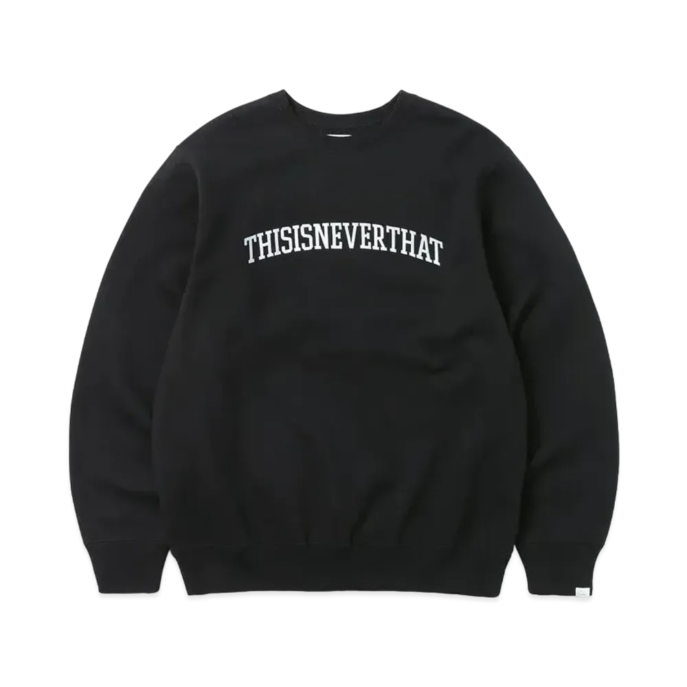 thisisneverthat Arch-Logo Crewneck "Black"