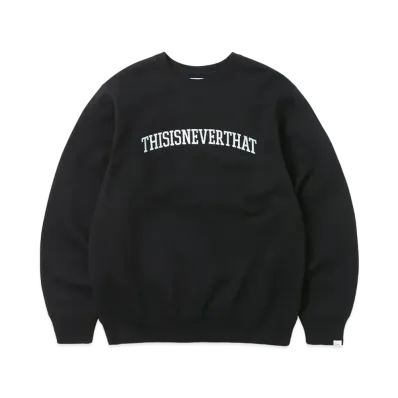 thisisneverthat Arch-Logo Crewneck "Black"