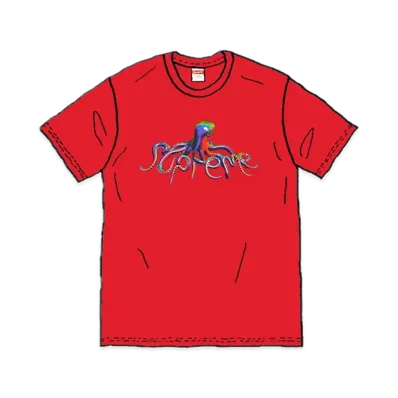 Supreme Tentacles Tee "Red"