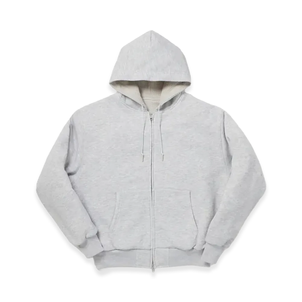 DAIWA PIER39 Women's Tech Sweat Double Face Hoodie "Heather Grey"