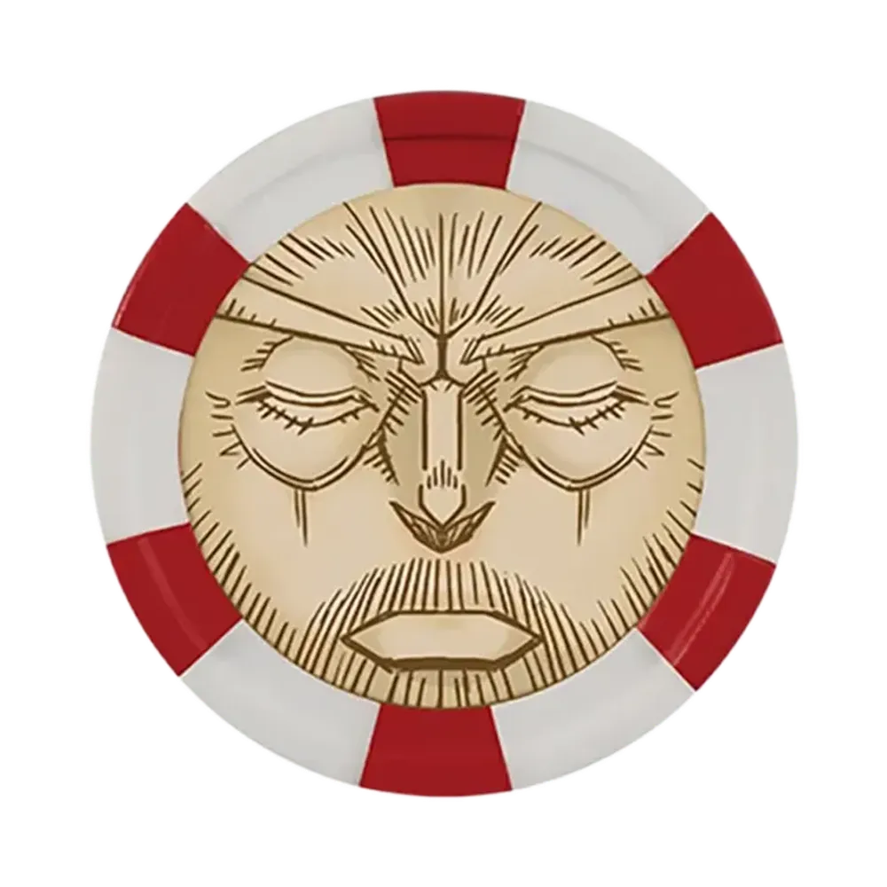 BANDAI "Ichiban Kuji" -JoJo's Bizarre Adventure STARDUST CRUSADERS- I Prize Soul Poker Chip MASTERELIVE COLLECTION Joseph ver.