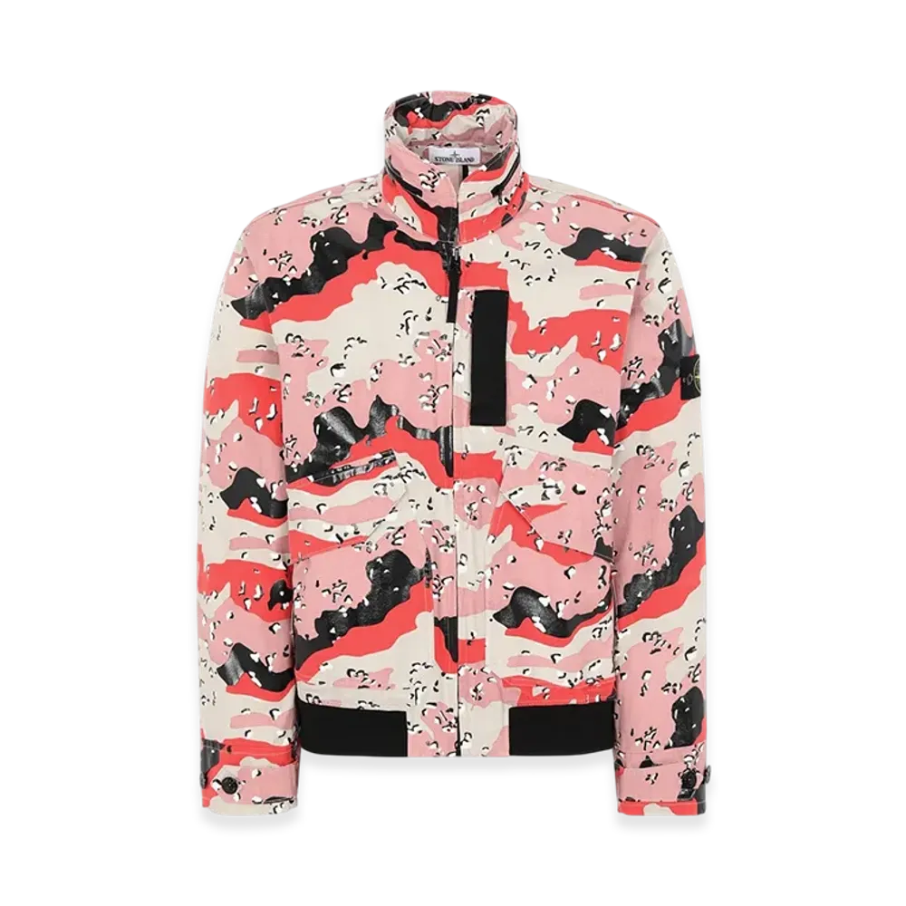 Stone Island 445E3 3C + PU Flight Jacket - 20SS "Desert Camo"