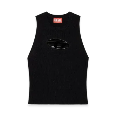 Diesel M-Onerva-Top Knit "Black"