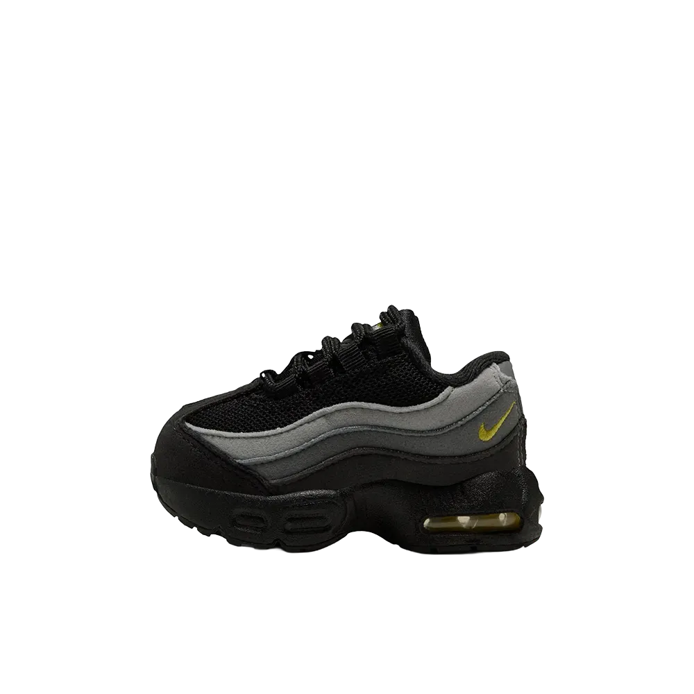 Nike TD Air Max 95 S "Black/Chrome Yellow"