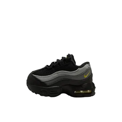 Nike TD Air Max 95 S "Black/Chrome Yellow"