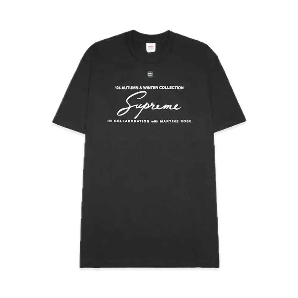 Supreme x Martine Rose Tee "Black"