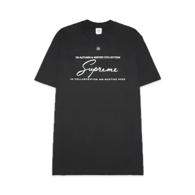 Supreme x Martine Rose Tee "Black"