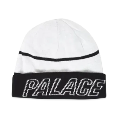 PALACE Reversible Beanie "Black White"