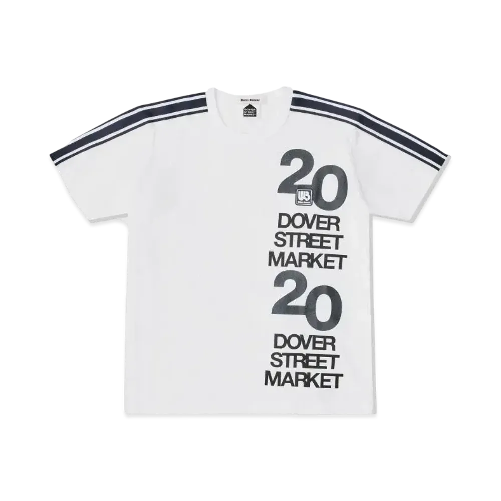 Dover Street Market London x Wales Bonner 20th Anniversary Tee "White"