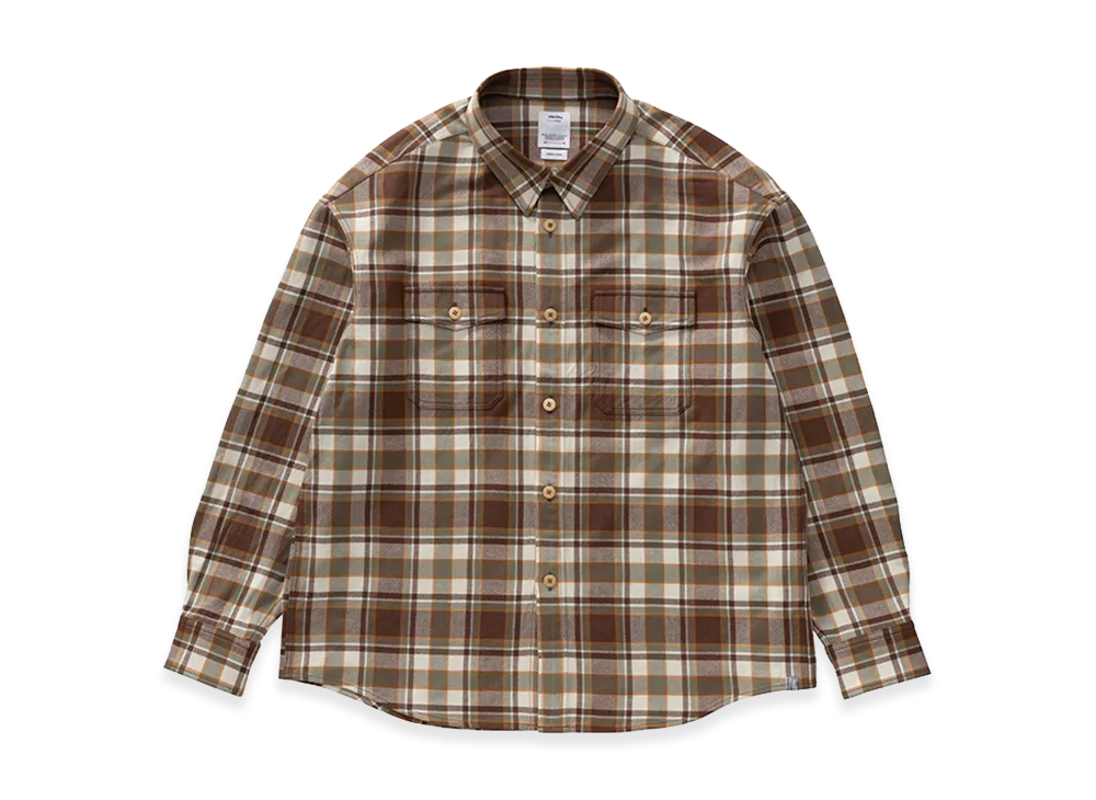visvim Lumber Check L/S "Brown"