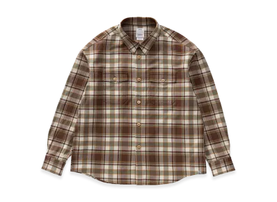 visvim Lumber Check L/S "Brown"