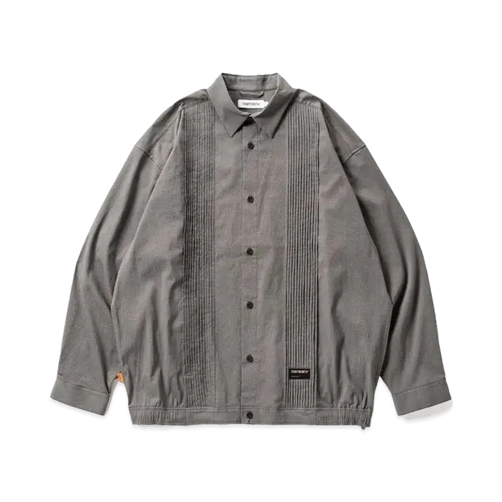 TIGHTBOOTH Pleats Shirt Jacket "Charcoar"