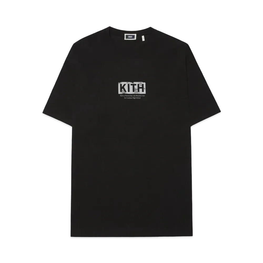 Kith x Branded Arts Eroded Logo Student Tee "Black"