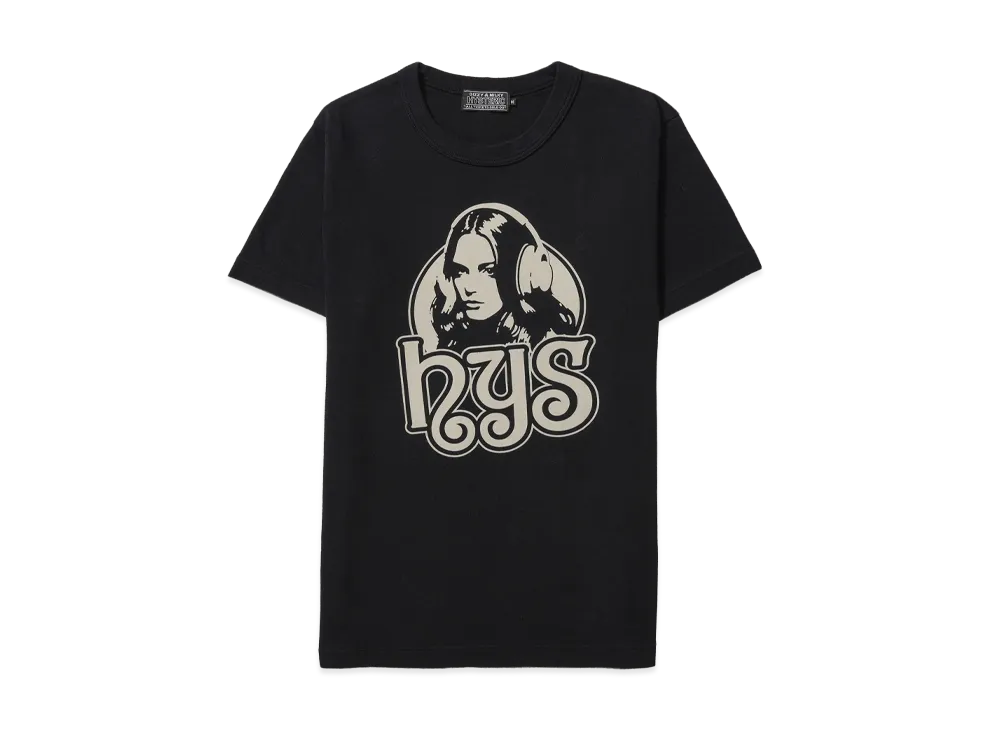 HYSTERIC GLAMOUR Future Days Tee "Black"