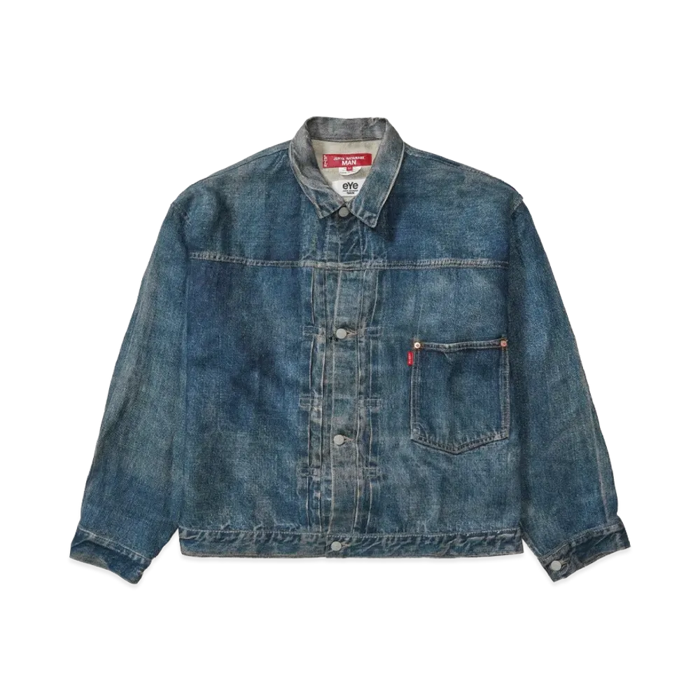 eYe JUNYA WATANABE MAN x Levi's x BerBerJin S506XX 1944 Transfer Printed Jacket "Indigo"