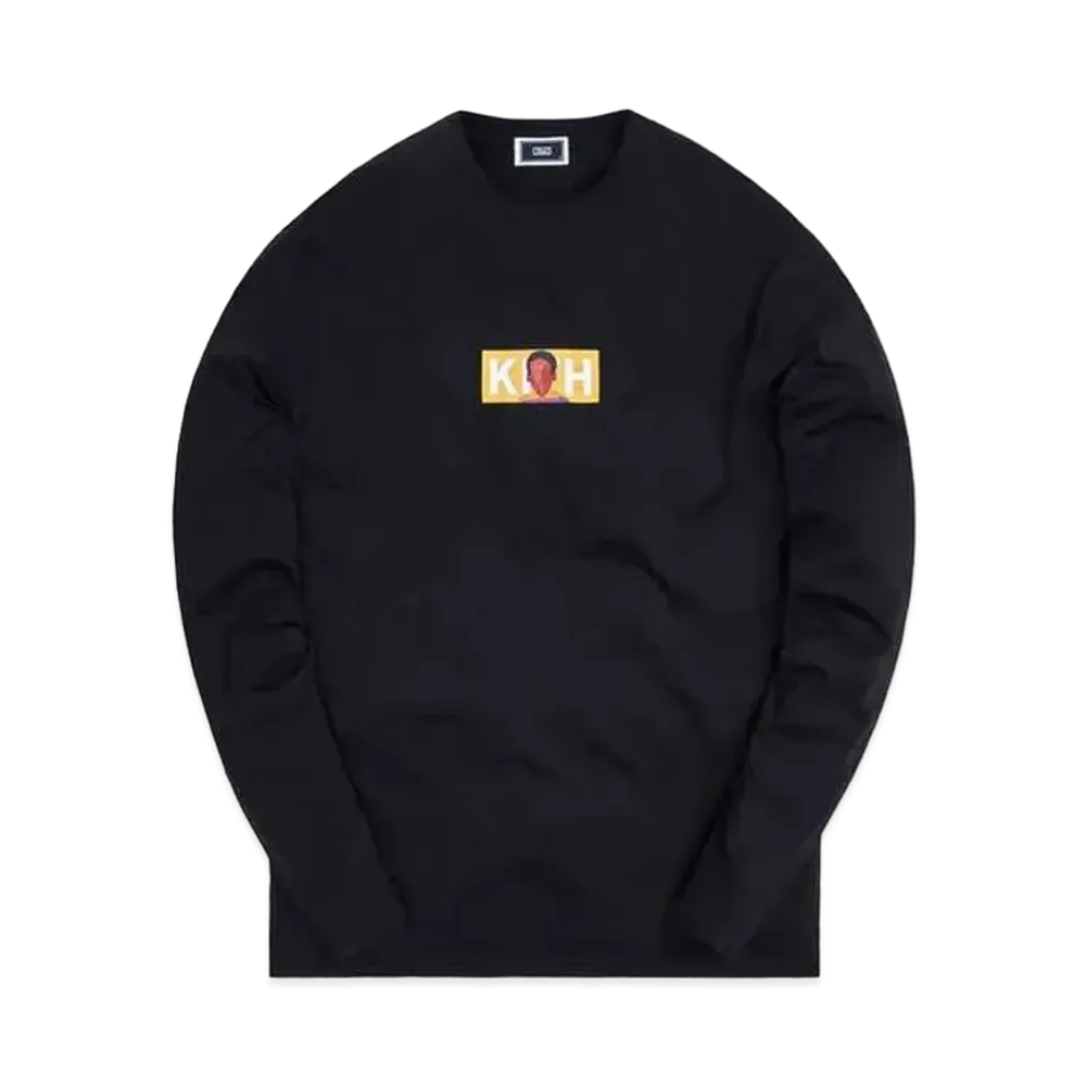 Kith x Shaina McCoy Classic Logo L/S Tee "Black"