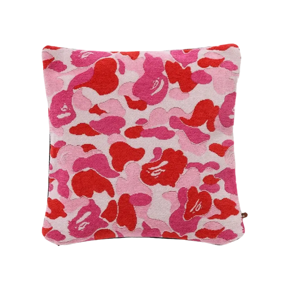 A BATHING APE ABC Camo Cushion "Pink"