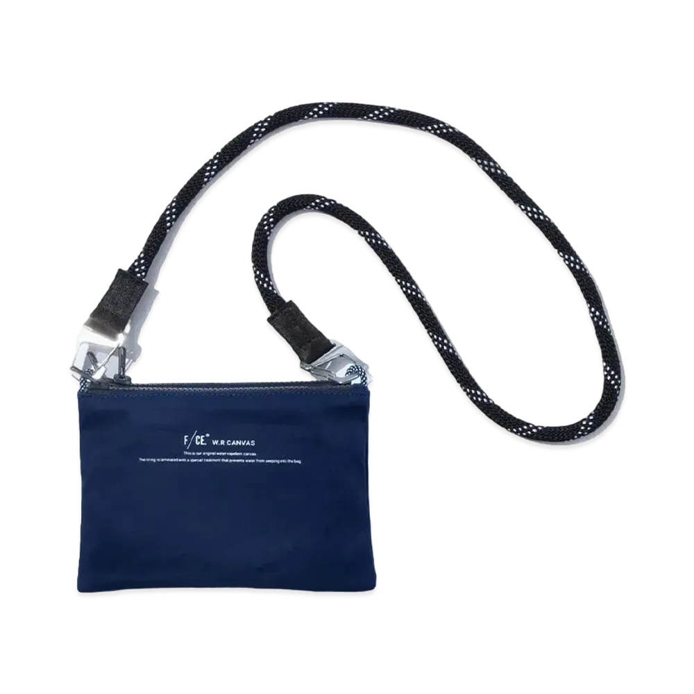 F/CE. W.R Canvas Mini Clutch "Navy"
