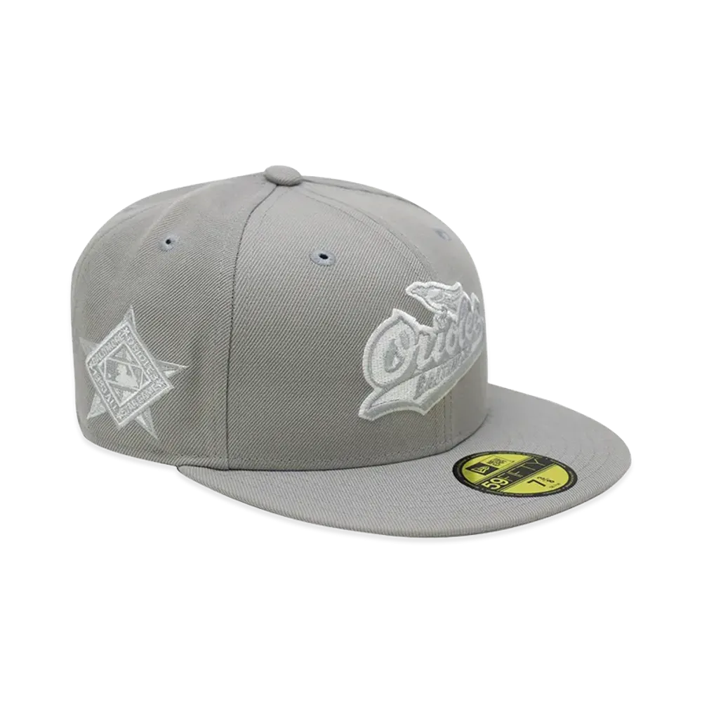 NEW ERA x THE CAP 59Fifty Semi Urban Baltimore Orioles "Gray"