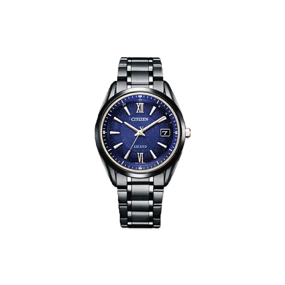 CITIZEN Exceed Eco-Drive Technology 50th Anniversary Cosmic Blue Collection Limited Model AS7164-99L
