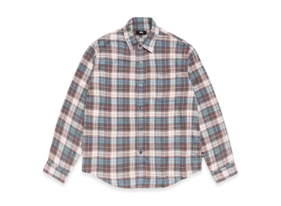 Stussy Matthew Plaid Shirt "Brown"