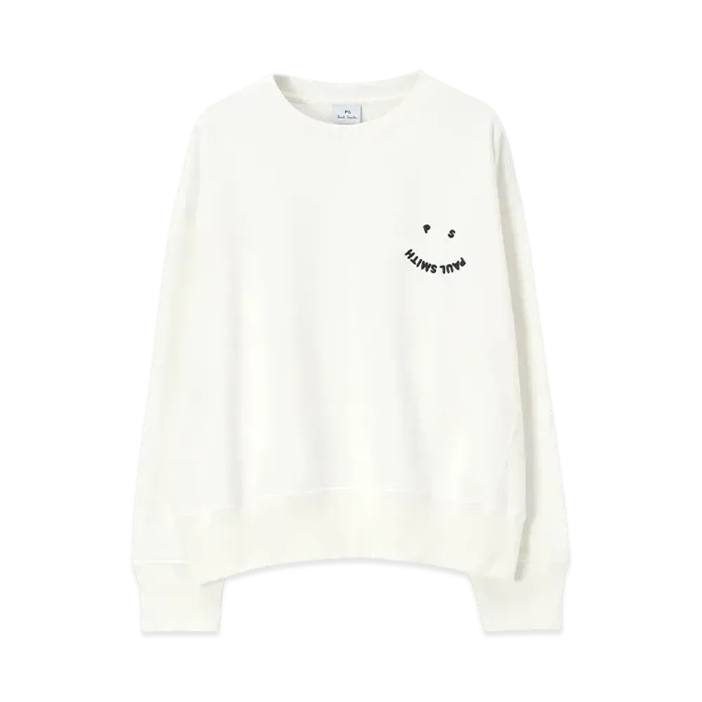 Paul Smith Women's Happy Sweat "OffWhite"