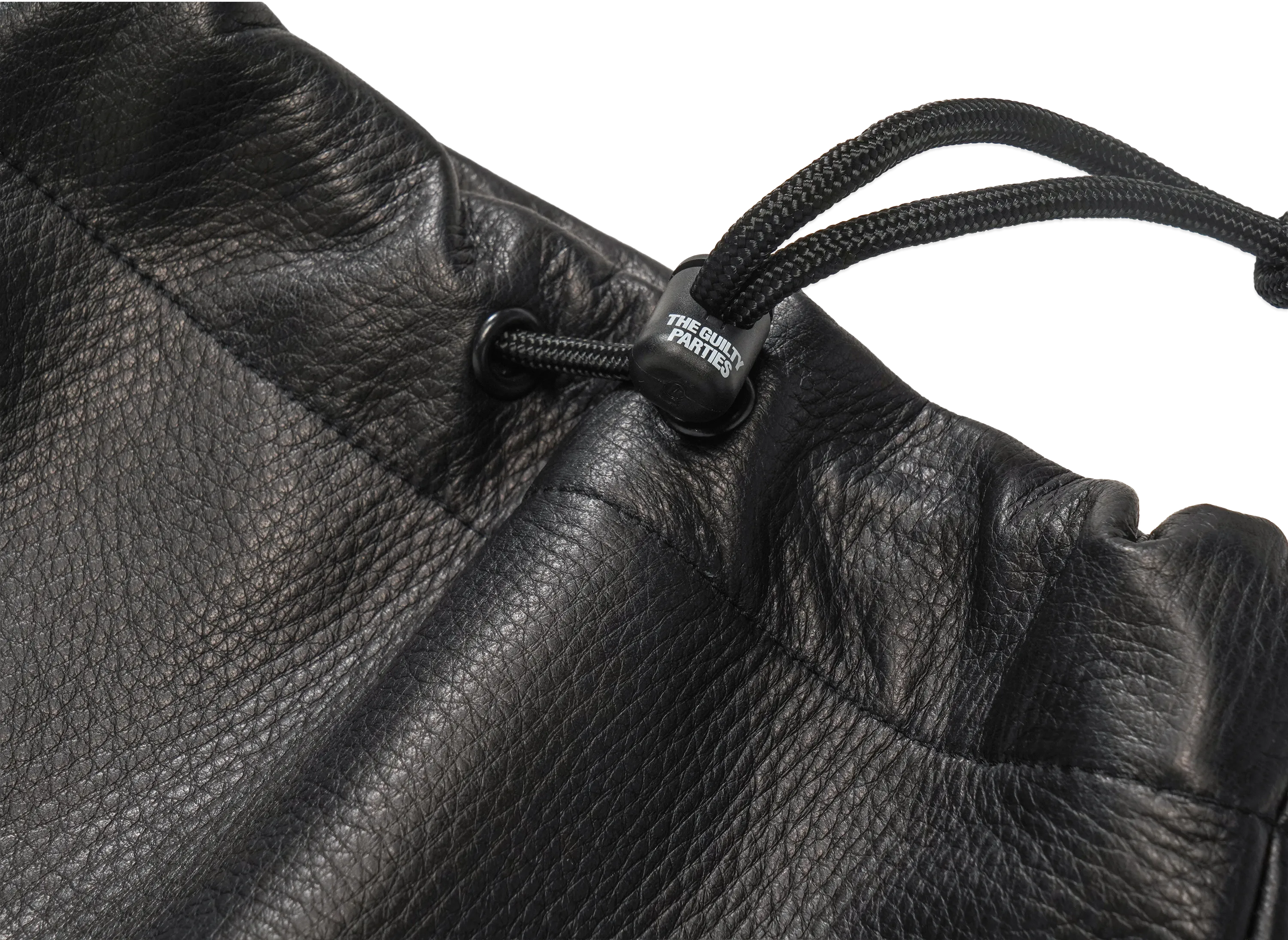 バッグ WACKOMARIA LEATHER DRAWSTRING BAG WACKO MARIA LEATHER バッグ WACKOMARIA LEATHER DRAWSTRING BAG WACKO MARIA LEATHER