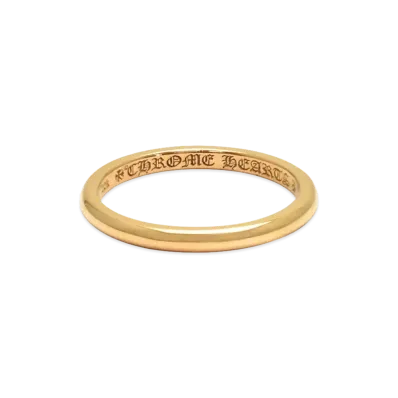 Chrome Hearts 22K Bubblegum Wedding Ring "Gold"