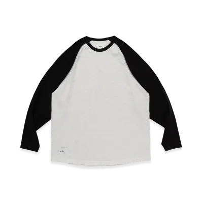 WTAPS Ian / LS / Cotton "Black/Light Gray"