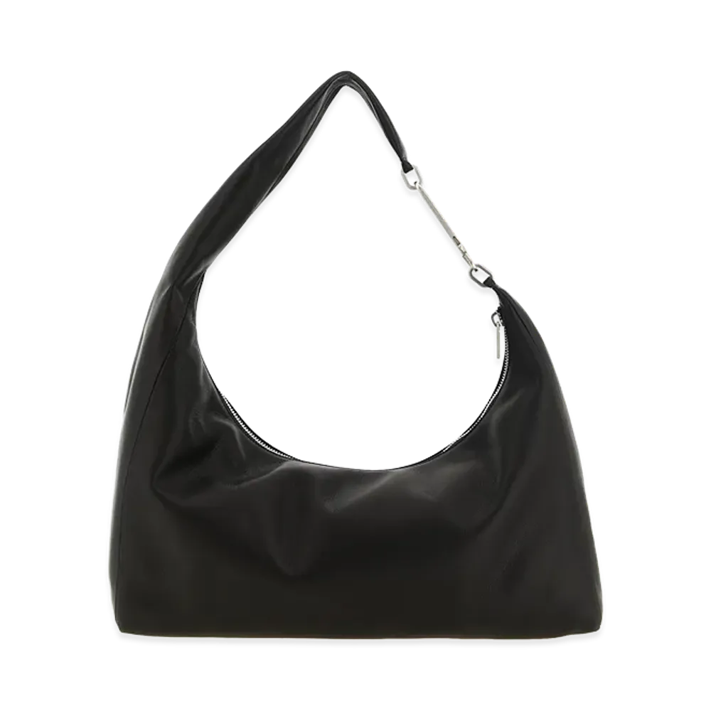 Rick Owens Women's cropped Gemini Shoulder Bag "Black"