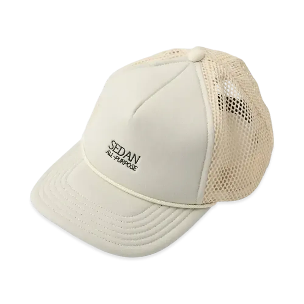 SEDAN ALL-PURPOSE OG Logo Tracker Cap "Ivory"