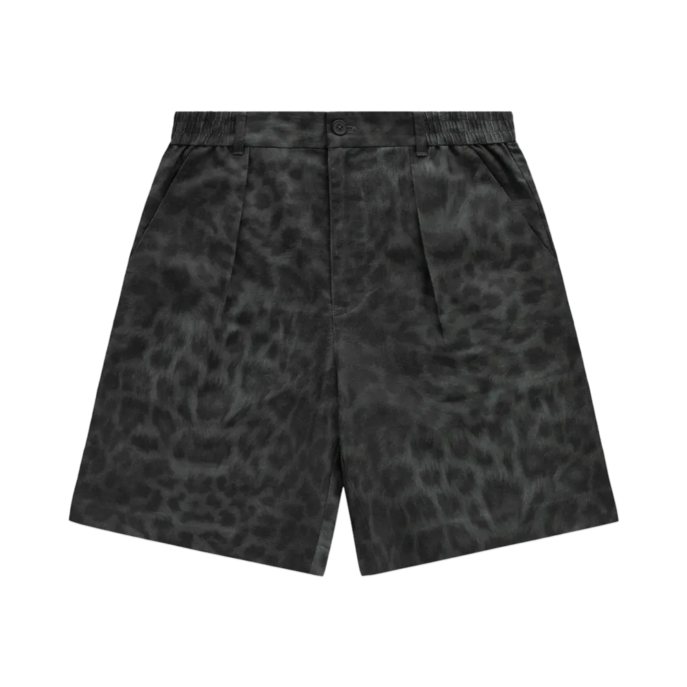 Aime Leon Dore Pleated Bermuda Short "Black"