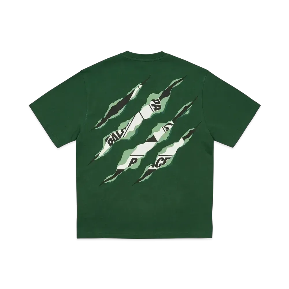 PALACE Ripped Tri T-Shirt "Green"