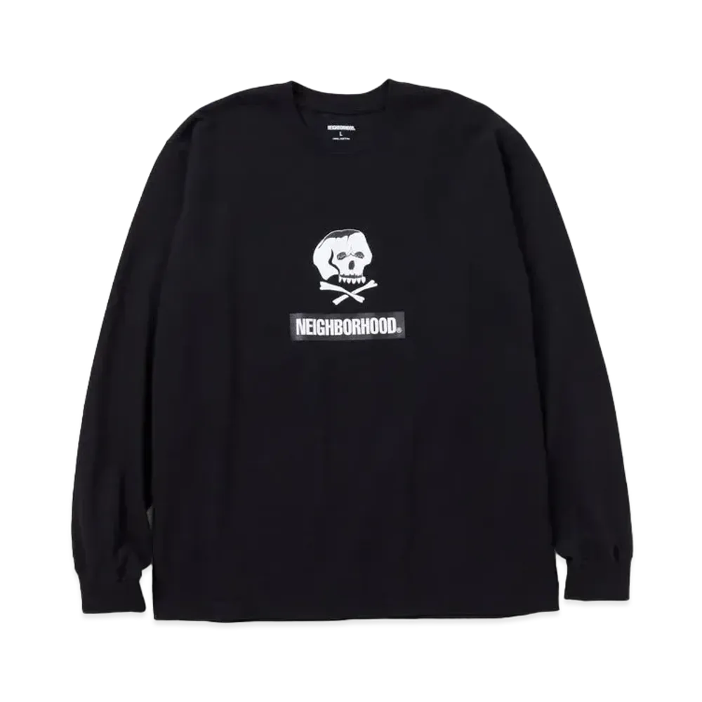 NEIGHBORHOOD NH . Tee LS-15 "Black"